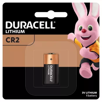 Pilha descartável de lítio Duracell CR2