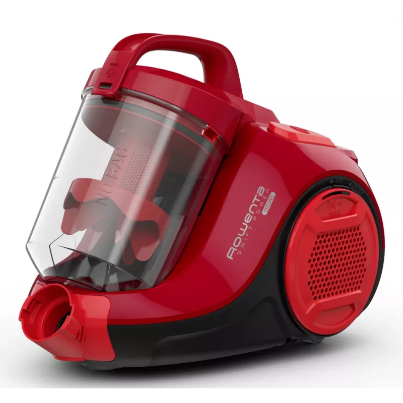 Rowenta Swift Power Cyclonic RO2913 aspirador sem saco, filtragem em 3 fases, vermelho