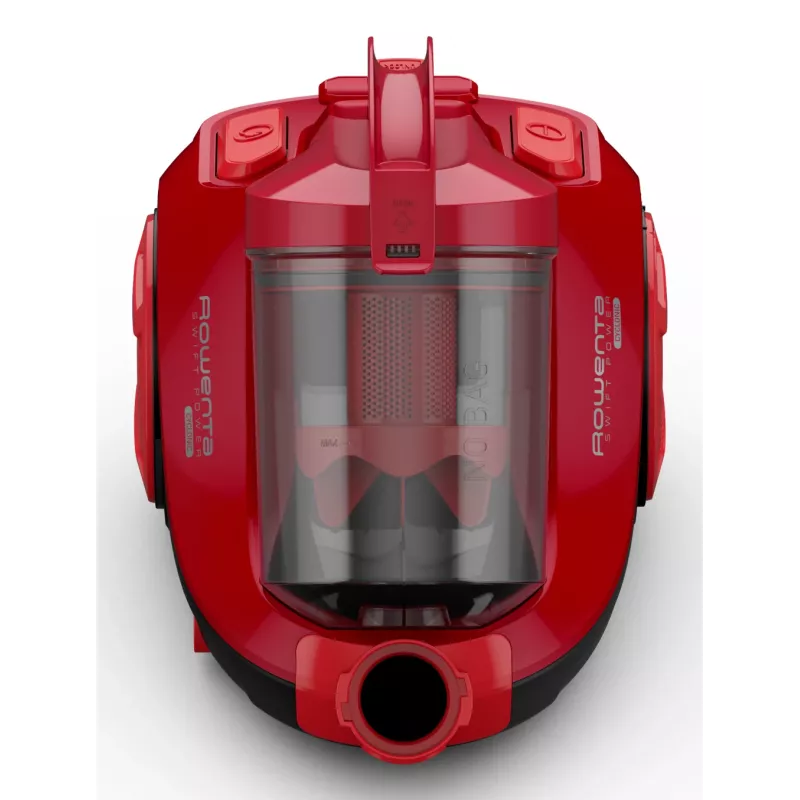 Rowenta Swift Power Cyclonic RO2913 aspirador sem saco, filtragem em 3 fases, vermelho