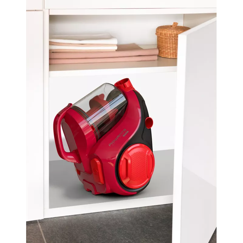Rowenta Swift Power Cyclonic RO2913 aspirador sem saco, filtragem em 3 fases, vermelho