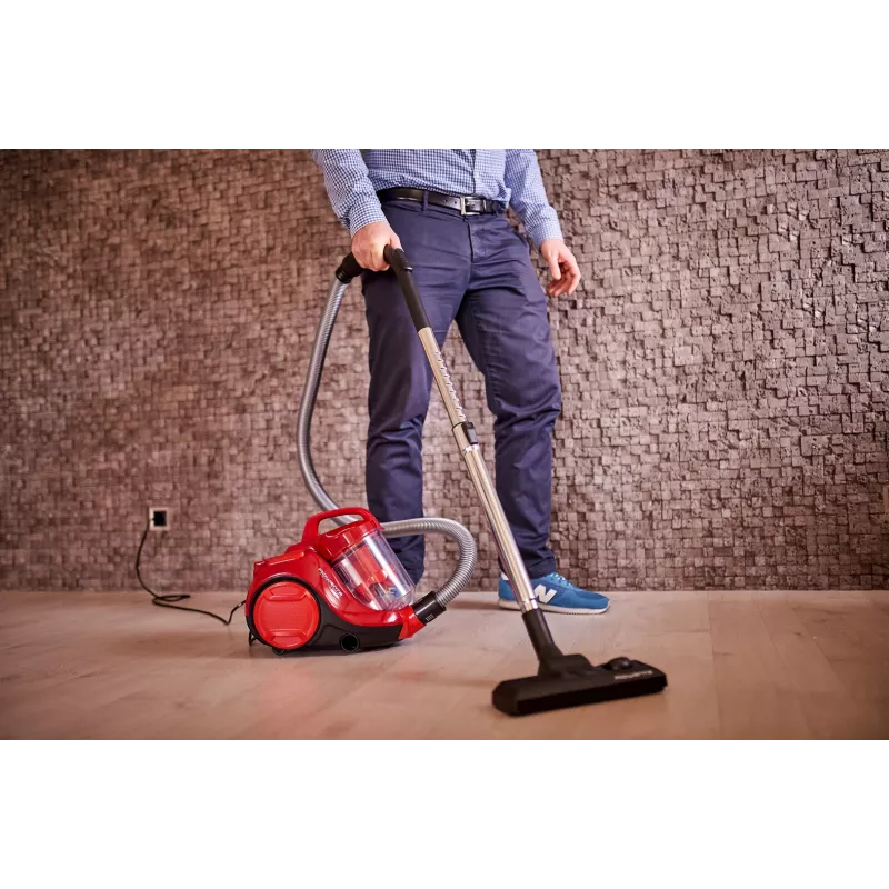 Rowenta Swift Power Cyclonic RO2913 aspirador sem saco, filtragem em 3 fases, vermelho