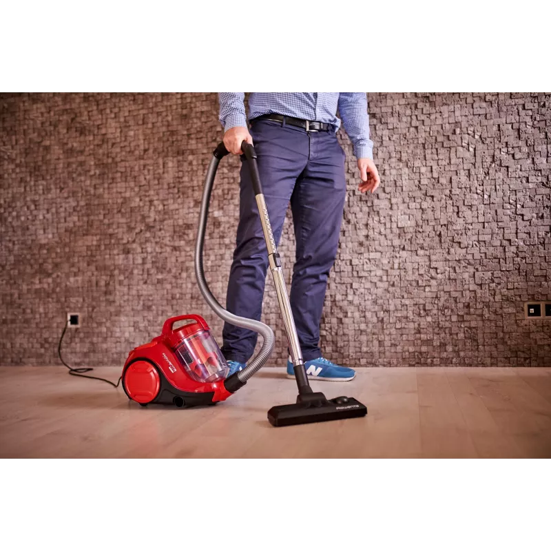 Rowenta Swift Power Cyclonic RO2913 aspirador sem saco, filtragem em 3 fases, vermelho