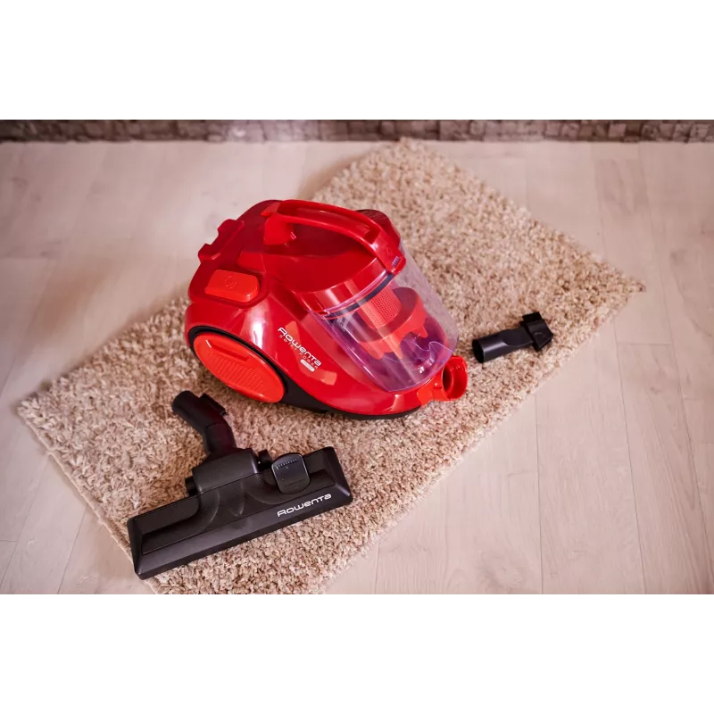 Rowenta Swift Power Cyclonic RO2913 aspirador sem saco, filtragem em 3 fases, vermelho