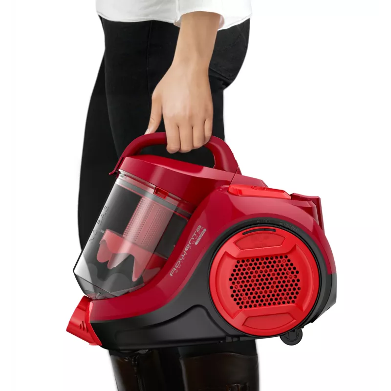 Rowenta Swift Power Cyclonic RO2913 aspirador sem saco, filtragem em 3 fases, vermelho