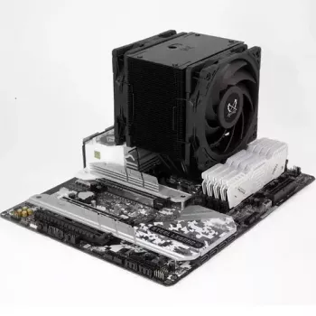 Ventoinha Scythe Mugen 6 Dual Fan Black Edition 12 cm 300-2000 RPM