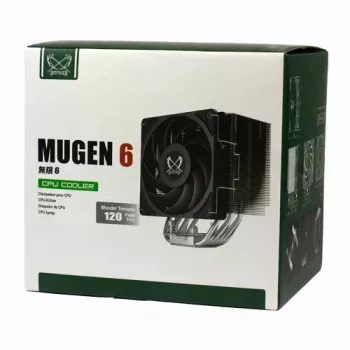 Ventoinha Scythe Mugen 6 12 cm 300-2000 rpm fluxo de ar 102,44 m³/h