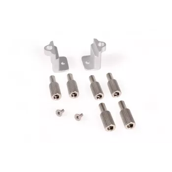 Conjunto de montagem Alphacool 13538 alumínio prateado 19.8x19x20mm