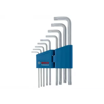 Conjunto de chaves Torx Bosch Professional 1 600 A01 TH4, 9 peças