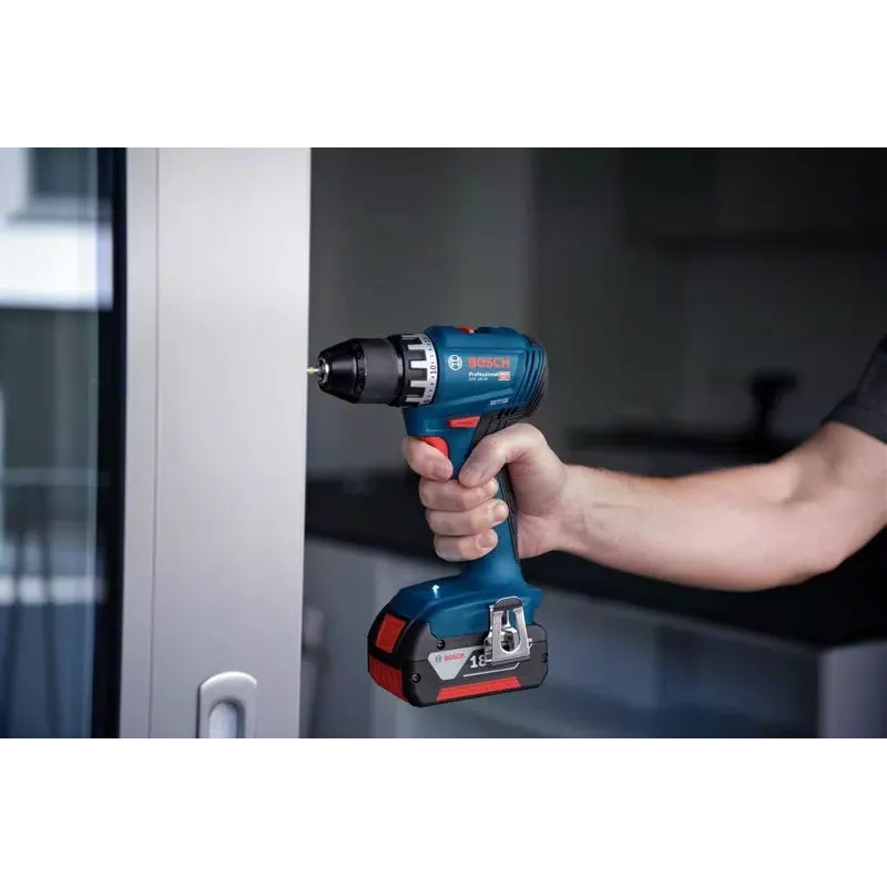 Bosch GSR 18V-45 1900 rpm 900 g preto, azul, vermelho