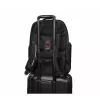 Mochila casual Wenger SwissGear Meteor preto poliéster PVC rPET