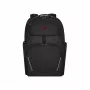Mochila casual Wenger SwissGear Meteor preto poliéster PVC rPET