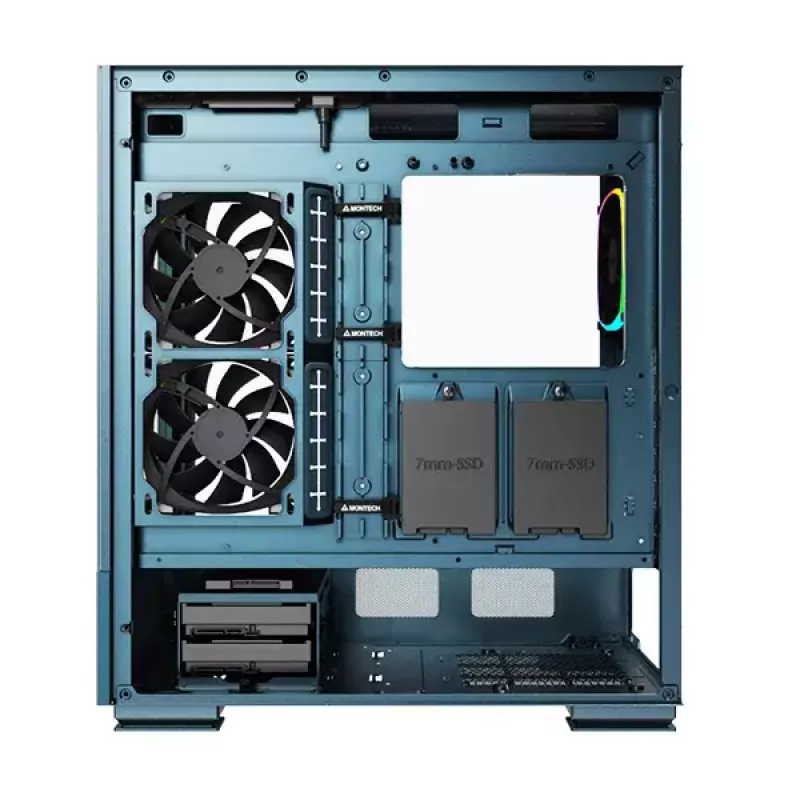 Caixa para PC Montech SKY TWO torre Midi azul
