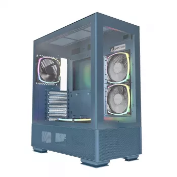 Caixa para PC Montech SKY TWO torre Midi azul