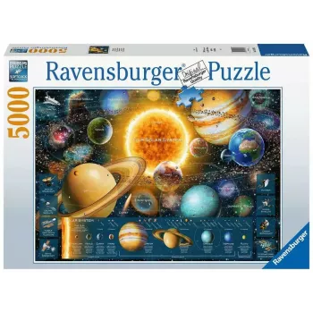Puzzle Ravensburger Sistema Planetário 5000 peças – Puzzle Ravensburger Sistema Planetário 5000 peças