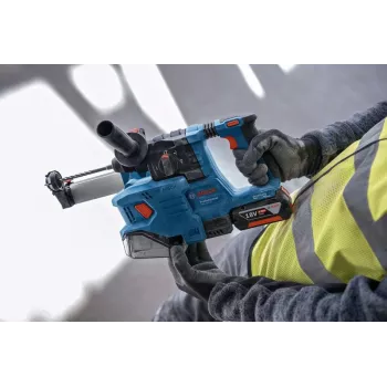 Bosch GDE 18V-12 Professional acessório de aspiração de pó a bateria, 18 V, Ø máx. da broca 10 mm, sem bateria, azul