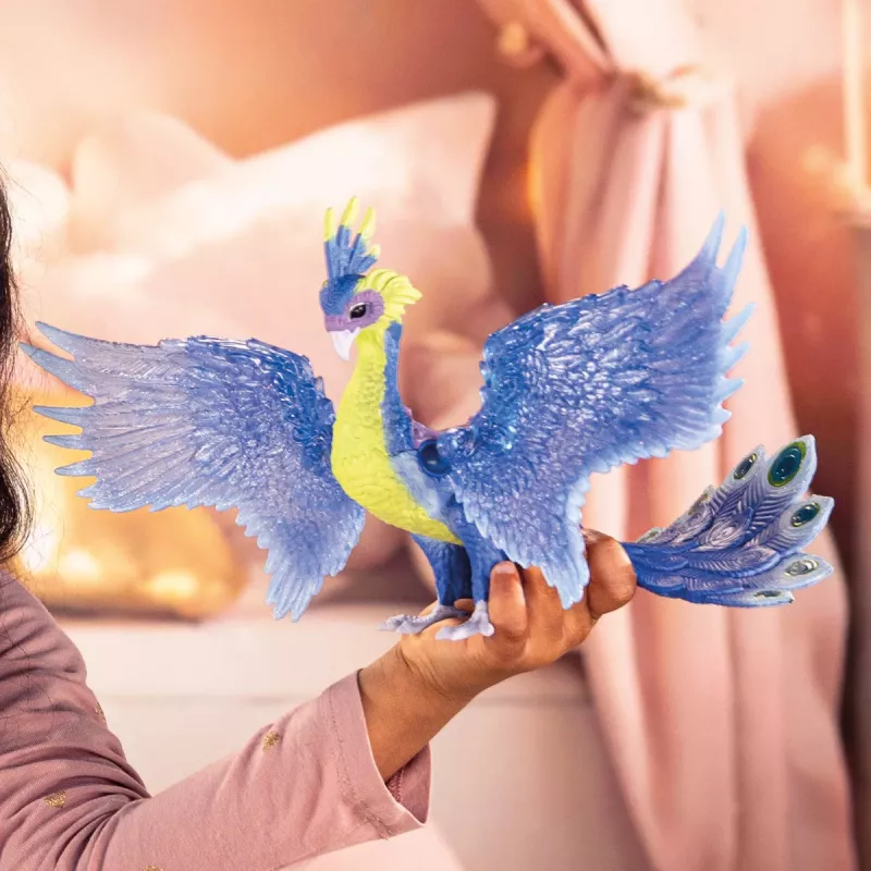 schleich Magic Peacock, 5 ano(s), azul, plástico