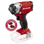 Berbequim com punho de pistola Einhell TE-CI 18/1 Li-solo, bucha de aperto rápido, preto/cinzento/vermelho