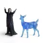 Conjunto de figuras Schleich Professor Snape & Patronus, modelo 1253938, multicolorido