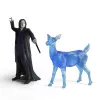 Conjunto de figuras Schleich Professor Snape & Patronus, modelo 1253938, multicolorido