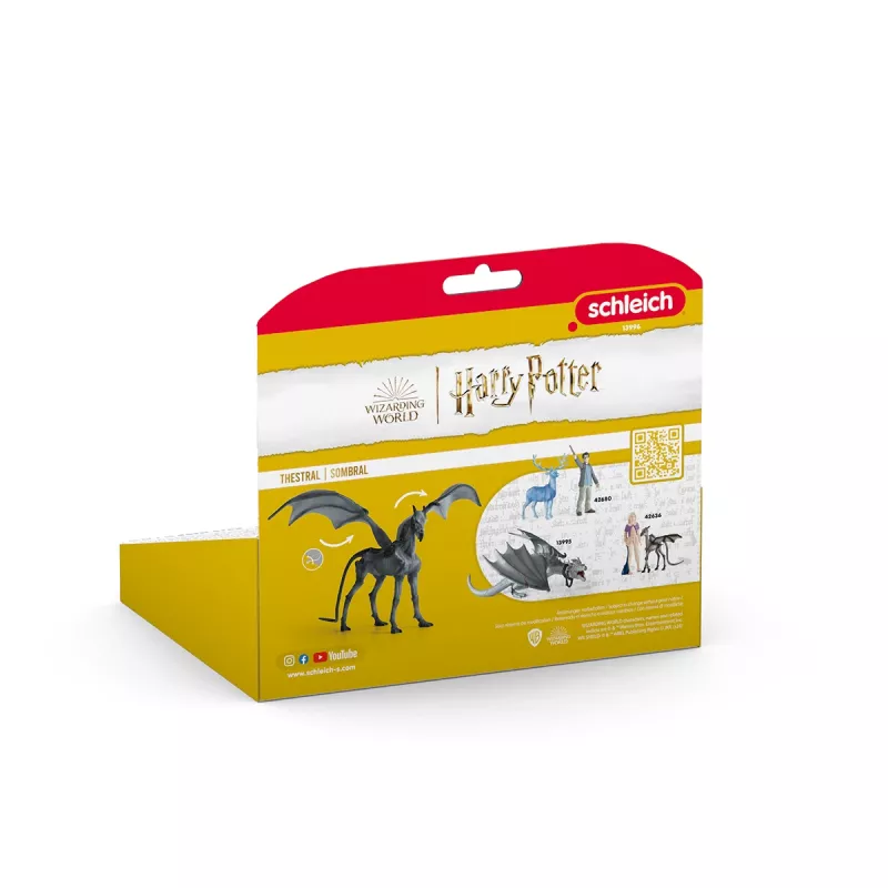 schleich Thestral, 6 ano(s), Magical Creatures, preto