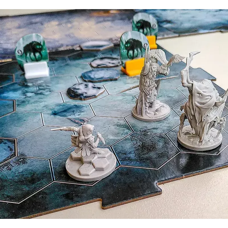 Jogo de tabuleiro Pegasus Spiele Frosthaven — estratégia, 30 min de duração, a partir de 14 anos