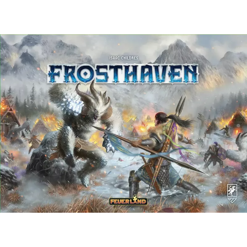 Jogo de tabuleiro Pegasus Spiele Frosthaven — estratégia, 30 min de duração, a partir de 14 anos