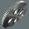 Wera 9532 05136042001 conjunto de oficina para rebitar correntes, 20 peças, incl. roquete reversível para bits 1/4", preto/verde
