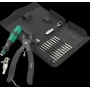 Wera 9532 05136042001 conjunto de oficina para rebitar correntes, 20 peças, incl. roquete reversível para bits 1/4", preto/verde