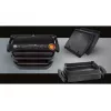 Grelhador de contacto Tefal GC7148 — 2000 W, caixa em aço inoxidável, retangular, termostato ajustável, superfície de grelha, 365×365×175 mm