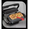 Grelhador de contacto Tefal GC7148 — 2000 W, caixa em aço inoxidável, retangular, termostato ajustável, superfície de grelha, 365×365×175 mm