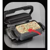Grelhador de contacto Tefal GC7148 — 2000 W, caixa em aço inoxidável, retangular, termostato ajustável, superfície de grelha, 365×365×175 mm