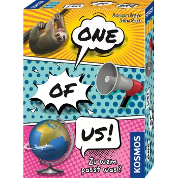 Kosmos One of Us 20 min jogo de cartas festa