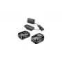 Bosch conjunto inicial 18V - 2 x bateria (2,0 Ah + 4,0 Ah) conjunto de bateria e carregador