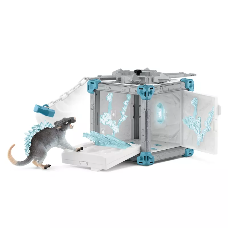 schleich BattleCave Rato de Gelo, Monstros e Dragões, BattleCave, 7 ano(s), Multicolor, Plástico
