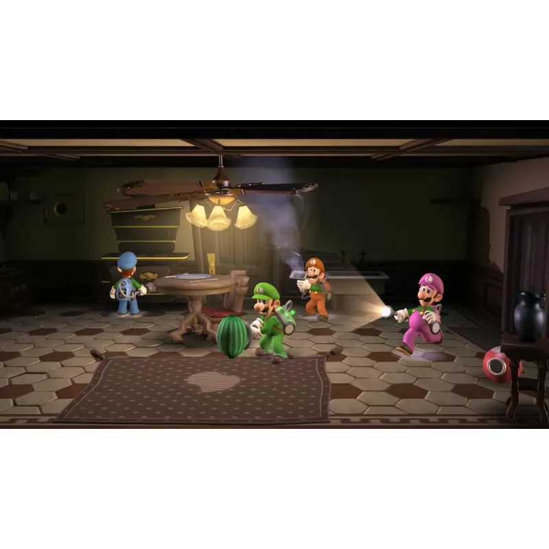 Nintendo Luigis Mansion 2 HD Standard Alemão, Neerlandês, Inglês, Espanhol, Francês, Italiano, Japonês, Coreano, Português, Russo Nintendo Switch
