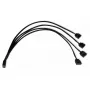 Cabo divisor RGB Alphacool 18711 5V Preto 300mm