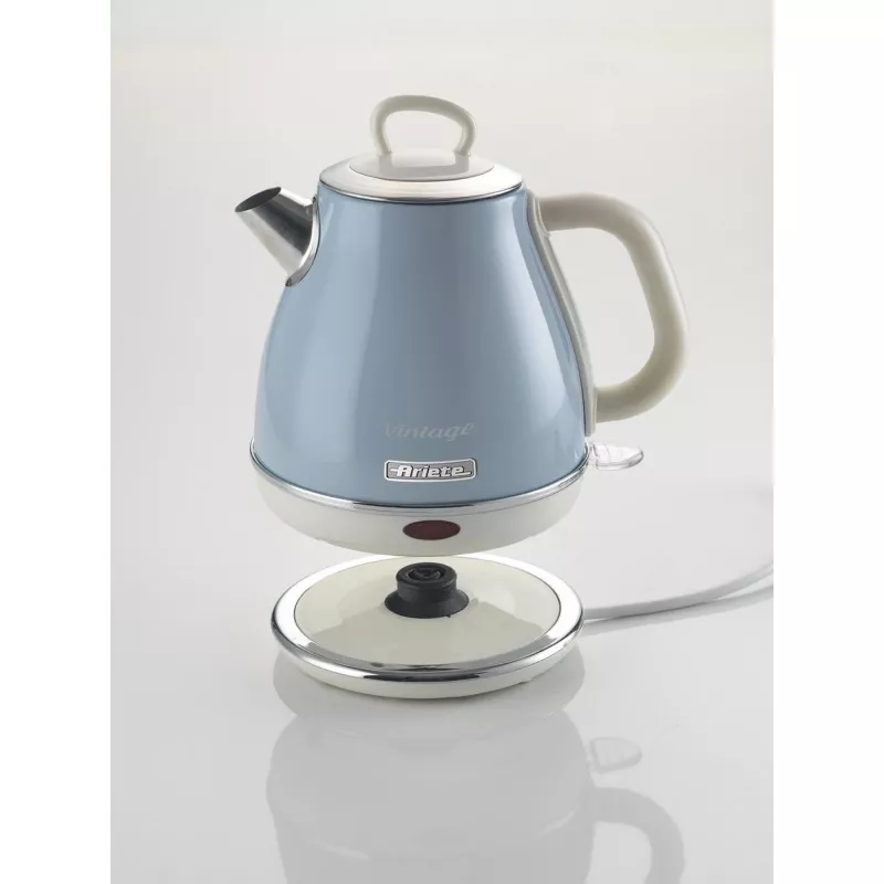 Chaleira elétrica Ariete 1 litro 1630 Watt azul-claro