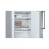 Bosch Serie 6 KGE398IBP frigorífico combinado, 343 l (249 l frigorífico / 94 l congelador), classe energética B, 201 cm, porta reversível, aço inoxidável