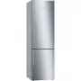 Combinado frigorífico-congelador Bosch Serie 6 KGE398IBP — 343 L total, aço inoxidável, abertura da porta à direita