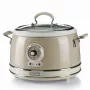 Ariete 2904 Panela de arroz – Panela de arroz elétrica com tigela de cerâmica – Sushi caseiro – Multicozinha – Linha Vintage – 3,5 L – 650 W – Bege