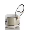 Ariete 2904 Panela de arroz – Panela de arroz elétrica com tigela de cerâmica – Sushi caseiro – Multicozinha – Linha Vintage – 3,5 L – 650 W – Bege