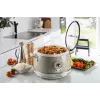 Ariete 2904 Panela de arroz – Panela de arroz elétrica com tigela de cerâmica – Sushi caseiro – Multicozinha – Linha Vintage – 3,5 L – 650 W – Bege