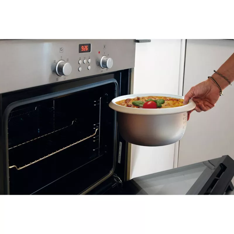 Ariete 2904 Panela de arroz – Panela de arroz elétrica com tigela de cerâmica – Sushi caseiro – Multicozinha – Linha Vintage – 3,5 L – 650 W – Bege