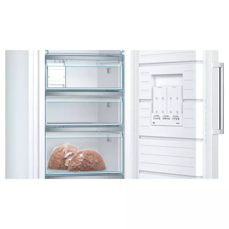 Congelador Bosch Serie 6 GSN54AWCV congelador vertical independente 328 L branco