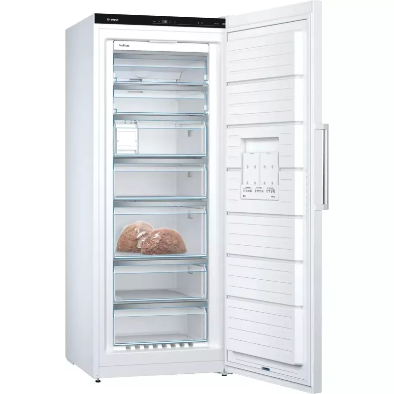 Congelador Bosch Serie 6 GSN54AWCV congelador vertical independente 328 L branco