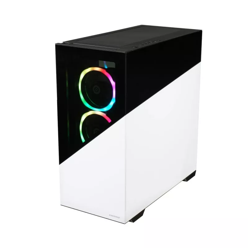 ENERMAX Caixa de PC - Enermaxk8 ARGB Vidro Temperado Mid-tower - Branco