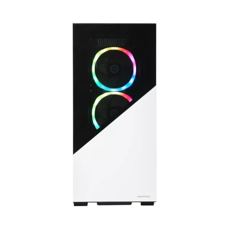 ENERMAX Caixa de PC - Enermaxk8 ARGB Vidro Temperado Mid-tower - Branco