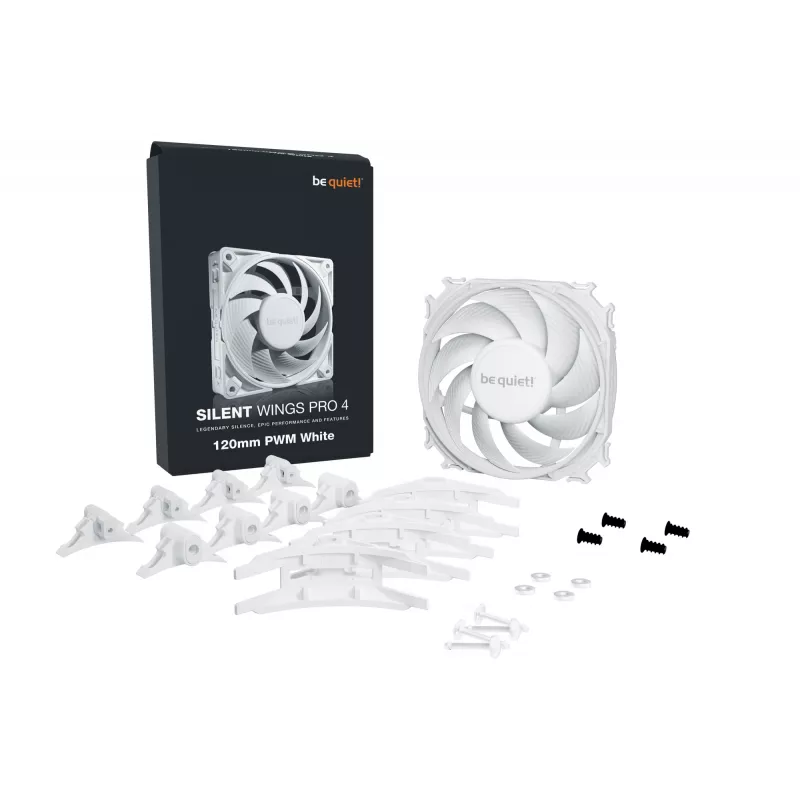 be quiet BL118 sistema de refrigeração para computador ventoinha de caixa de computador 12 cm branco 1 unid.