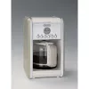 Ariete 1342 Máquina de café americano, jarro de vidro temperado, até 12 chávenas, temporizador programável de 24 horas, ecrã LCD, desligamento automático, 2000 W, plástico, bege