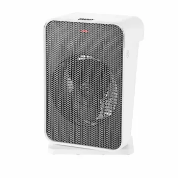 Unold 86450 aquecedor elétrico com ventoinha para interior cinzento, branco 2000 W aquecedor com ventoinha
